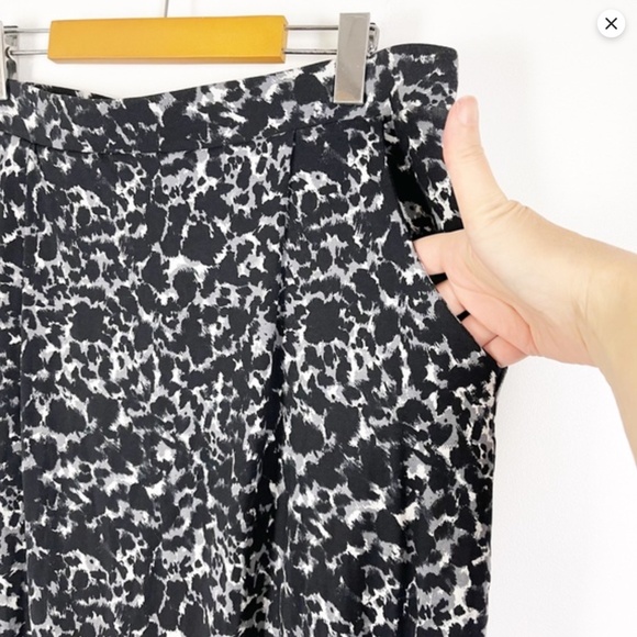 Marks & Spencer Black Mix Midi Skirt - Picture 5 of 7